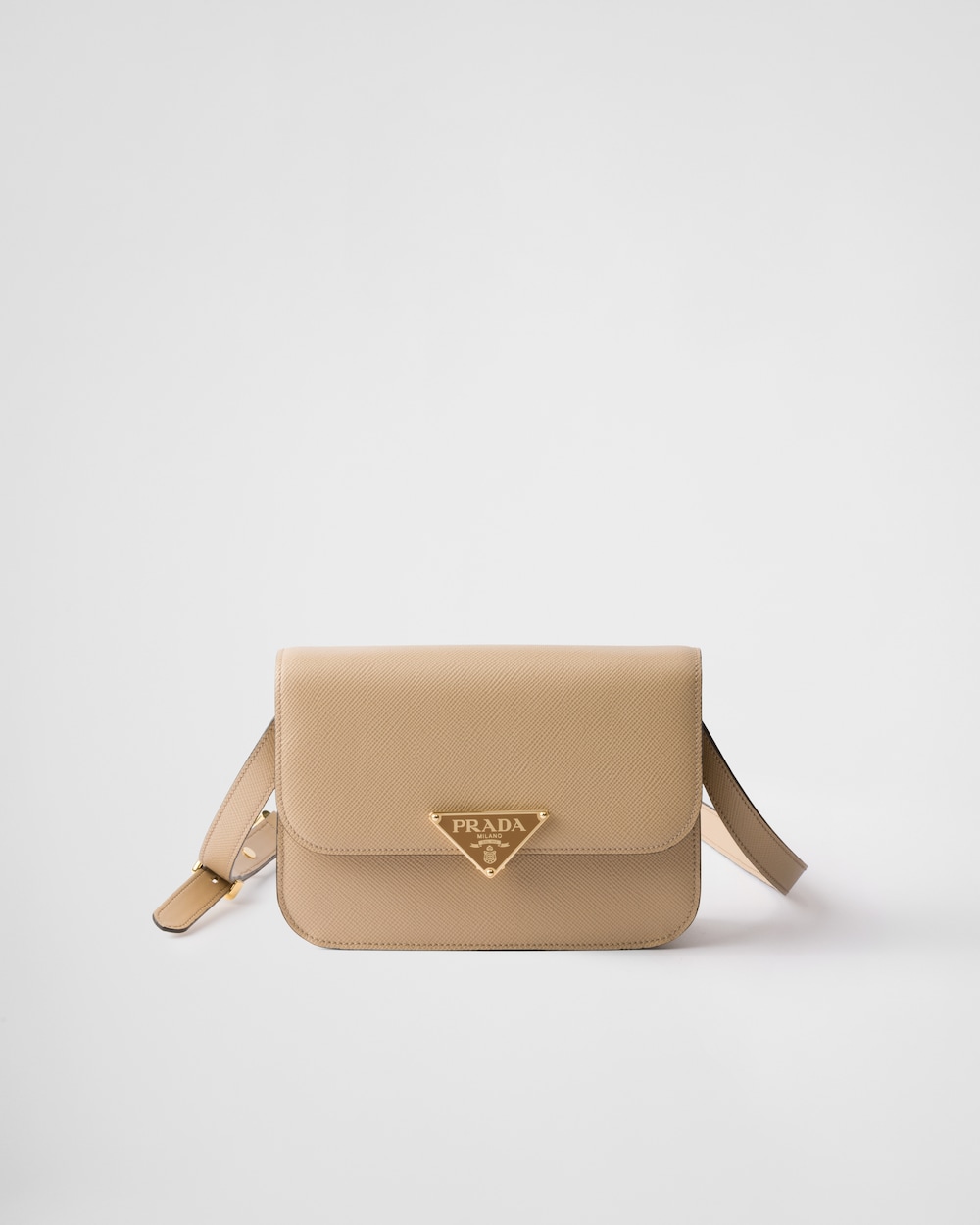 Replicate Saffiano Leather Flap Shoulder Bag(1:1 replica)