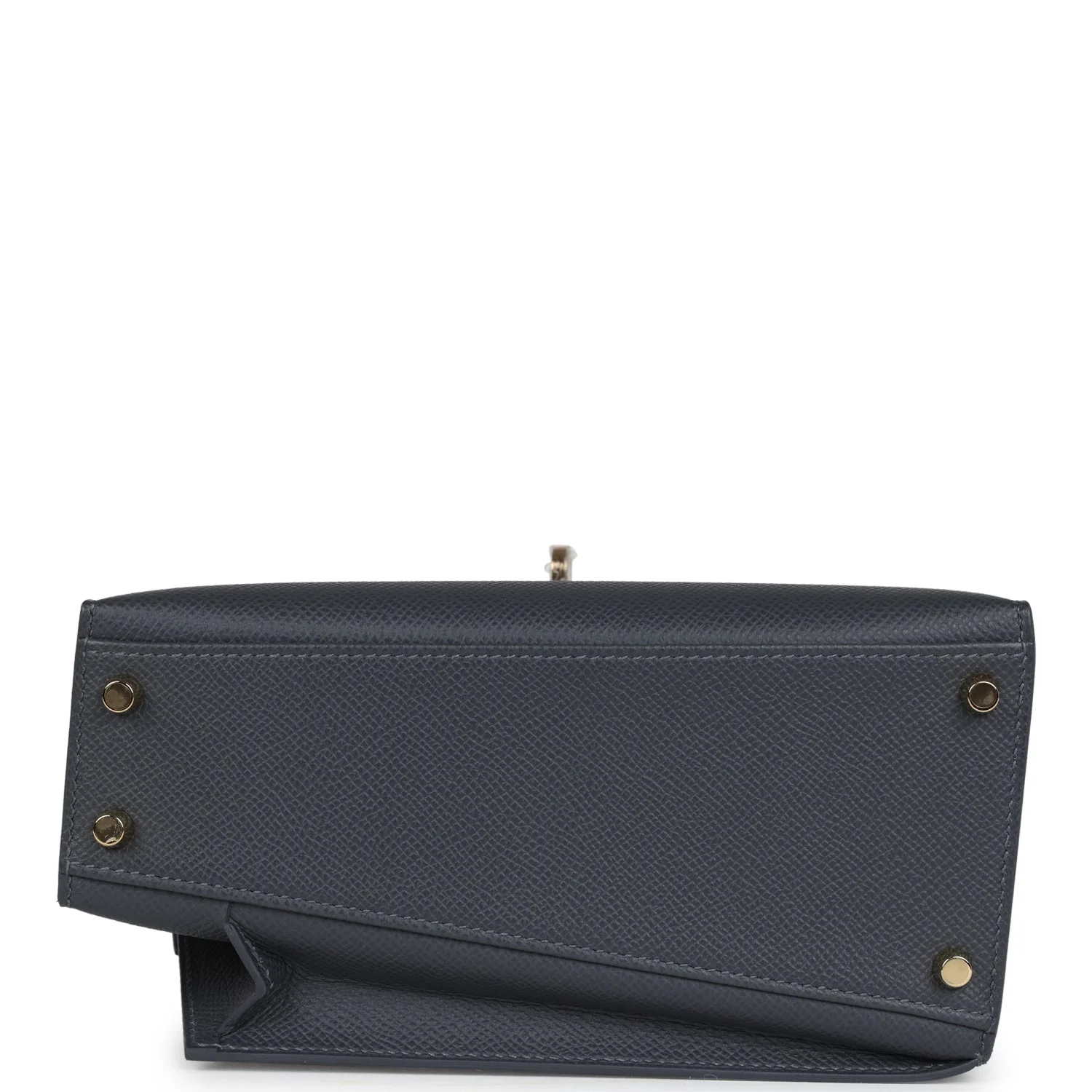 Replicate Hermes Kelly Sellier En Desordre 20 Ardoise Epsom Permabrass Hardware(1:1 replica)