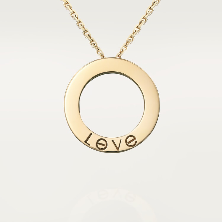 Replicate LOVE pendant, paved(1:1 replica)