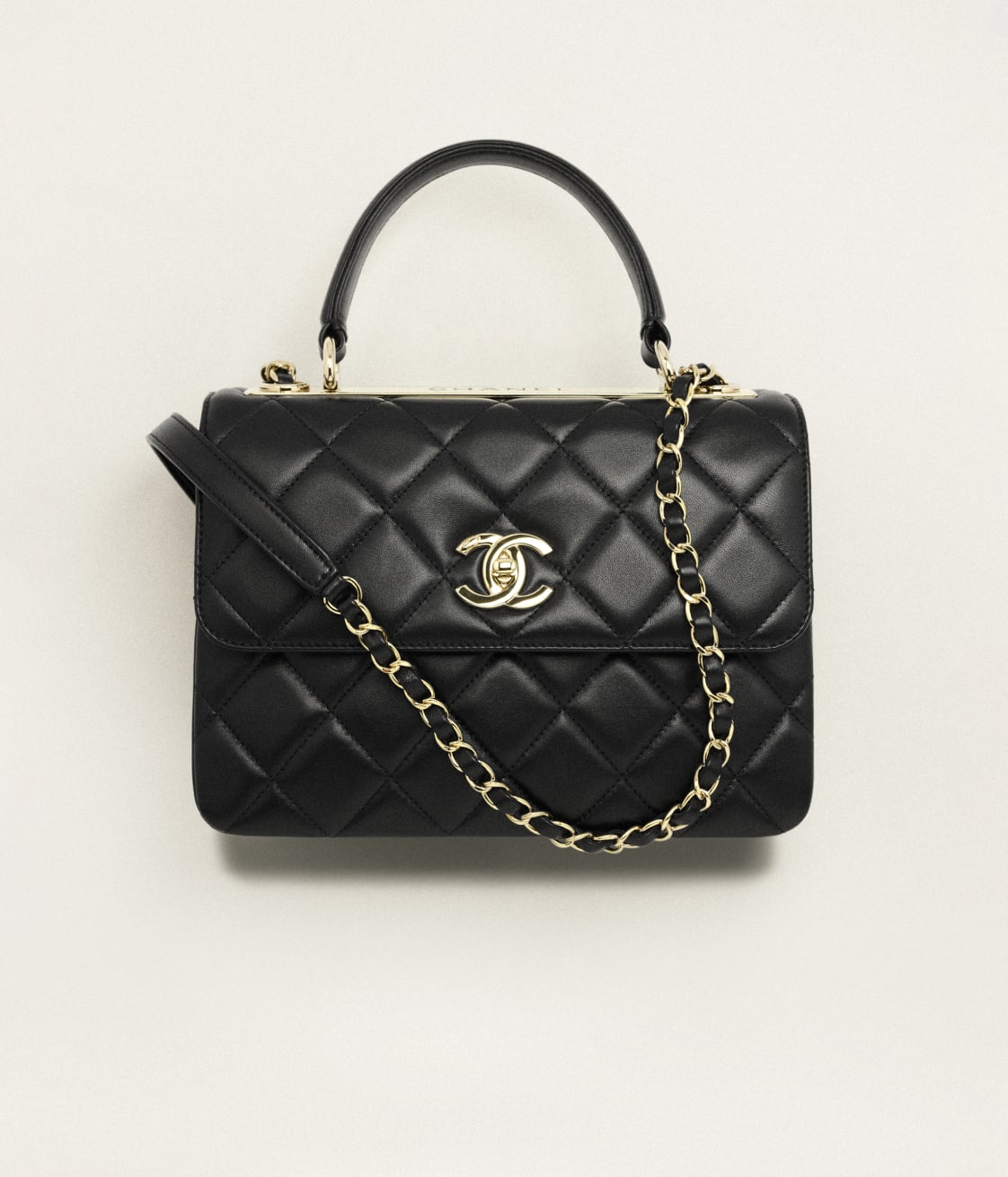 Replicate CHANEL FLAP BAG WITH TOP HANDLE(1:1 replica)