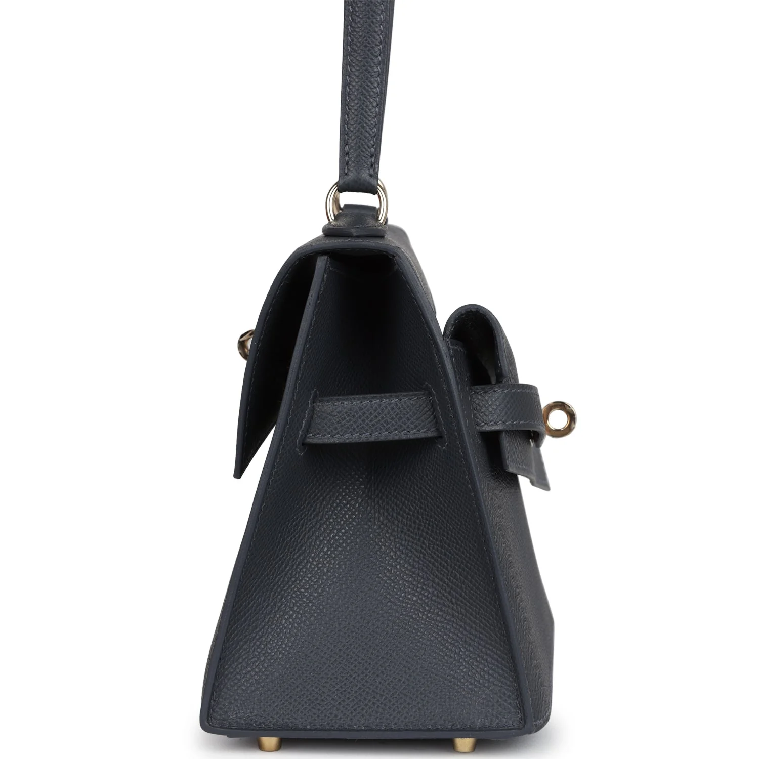 Replicate Hermes Kelly Sellier En Desordre 20 Ardoise Epsom Permabrass Hardware(1:1 replica)