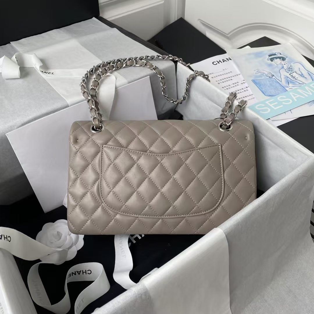 Replicate Chanel Classic 11.12 Handbag Silver Hardware(1:1 replica)