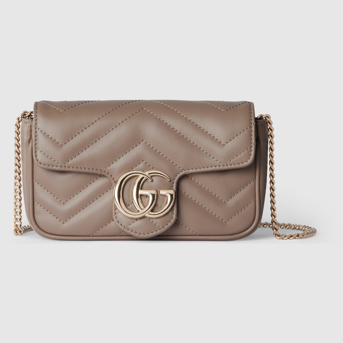 Replicate GG Marmont Leather Super Mini Bag(1:1 replica)