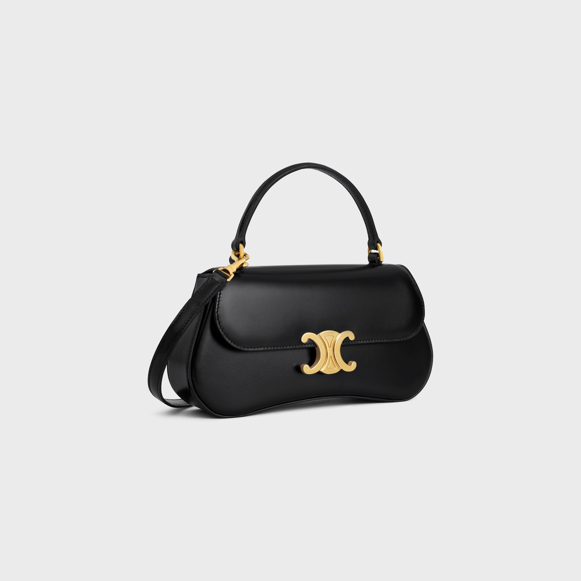 Replicate TEEN CELINE LOLA IN SHINY CALFSKIN BLACK(1:1 replica)