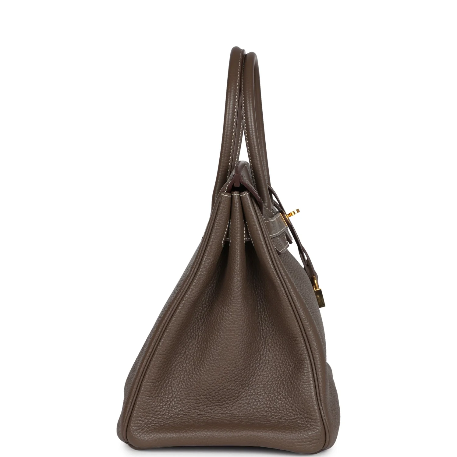 Replicate Hermes Birkin 35 Etoupe Togo Gold Hardware(1:1 replica)