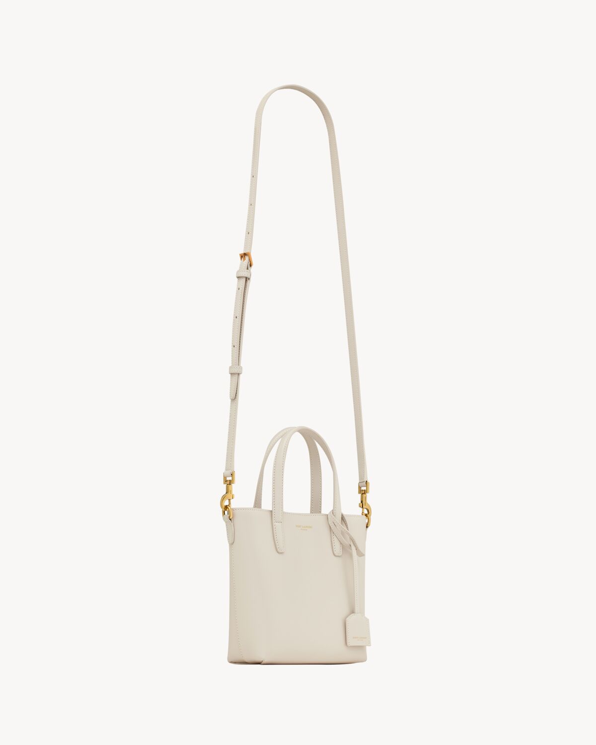 Replicate YSL Mini Toy Shopping Saint Laurent in Box Leather(1:1 replica)