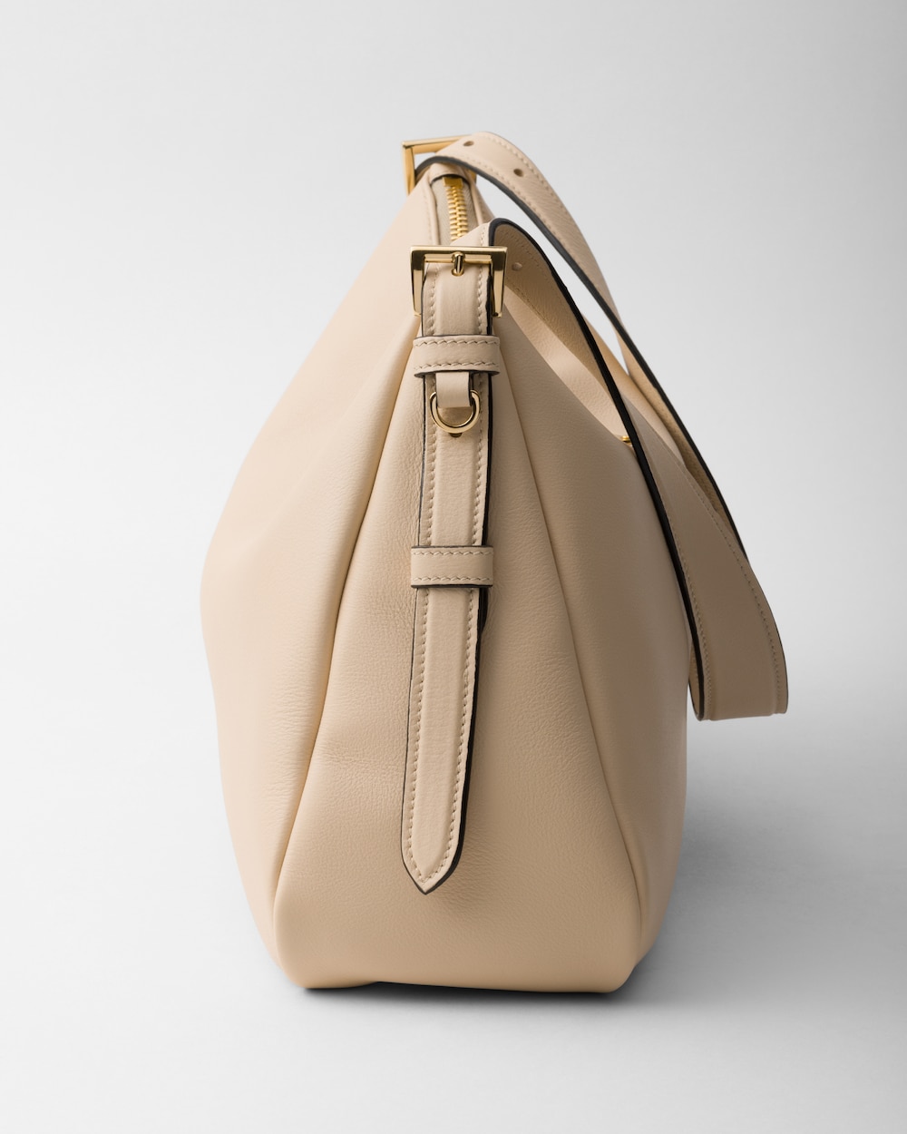 Replicate Prada Aimée Large Leather Shoulder Bag(1:1 replica)