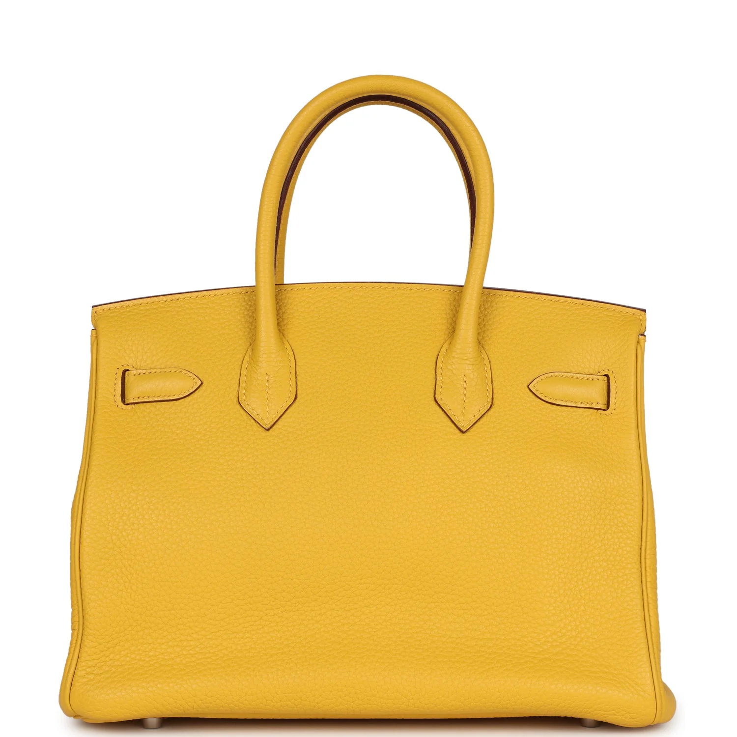 Replicate Hermes Birkin 30 Soleil Clemence Palladium Hardware(1:1 replica)
