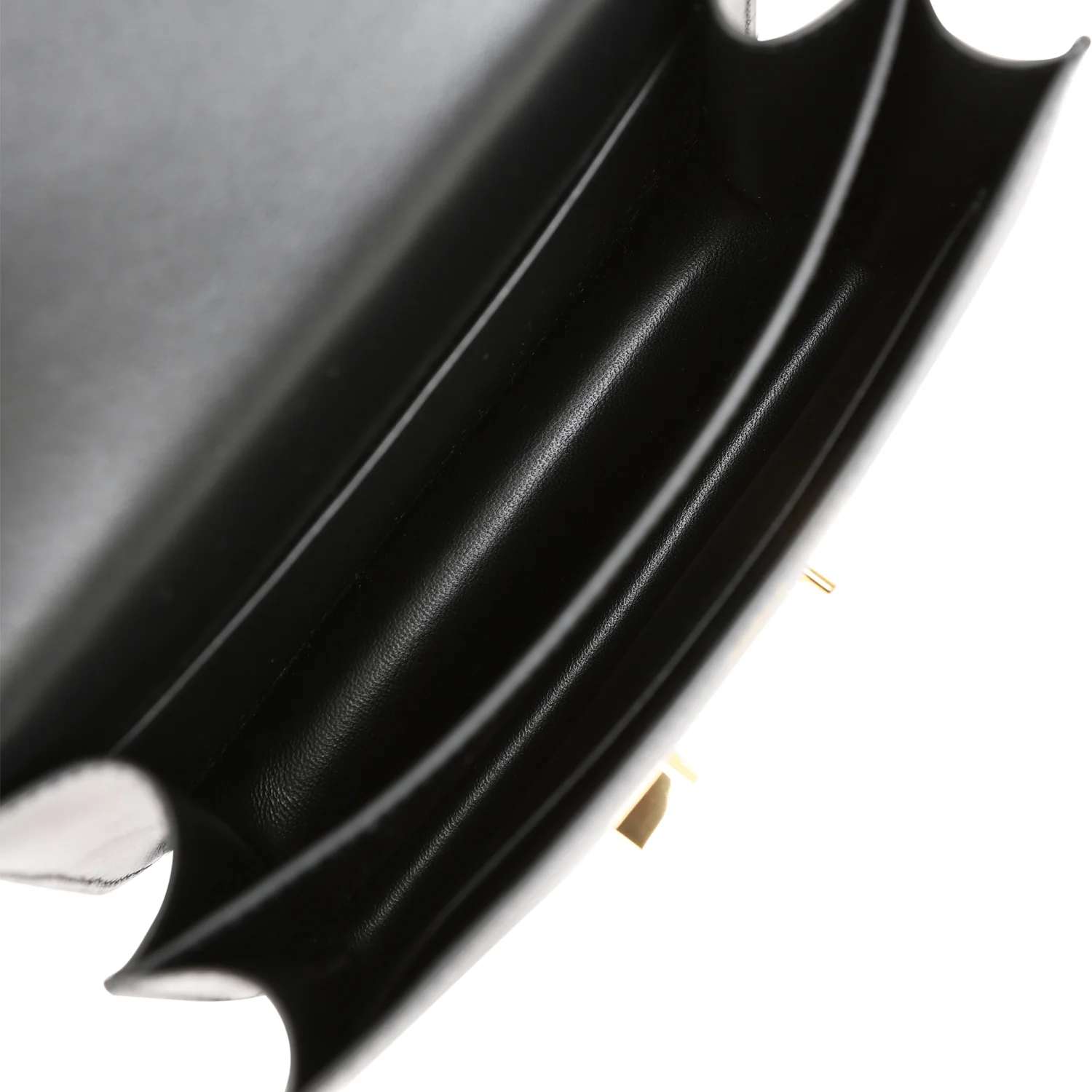 Replicate Hermes Constance 18 Black Tadelakt and Ombre Lizard Gold Hardware(1:1 replica)