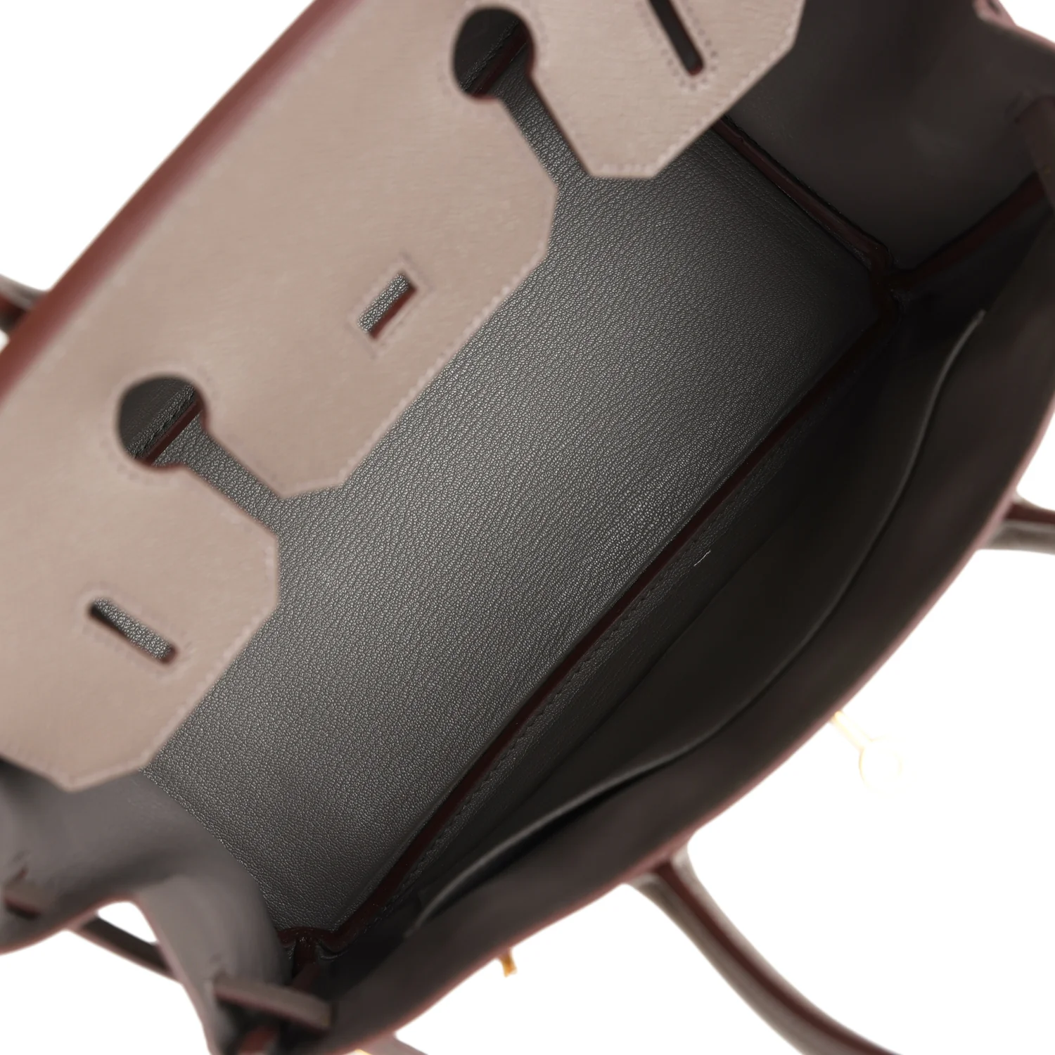 Replicate Hermes Birkin 30 Etain Epsom Gold Hardware(1:1 replica)