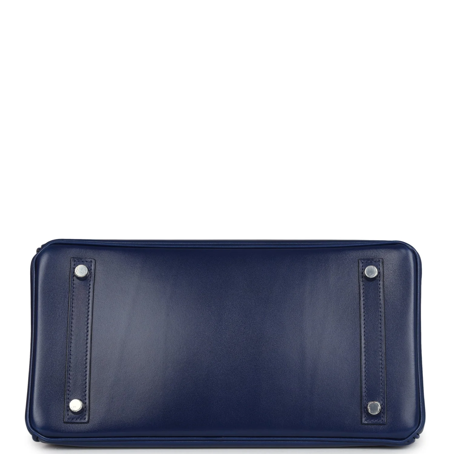 Replicate Hermes Birkin 30 Bleu Saphir Box Palladium Hardware(1:1 replica)