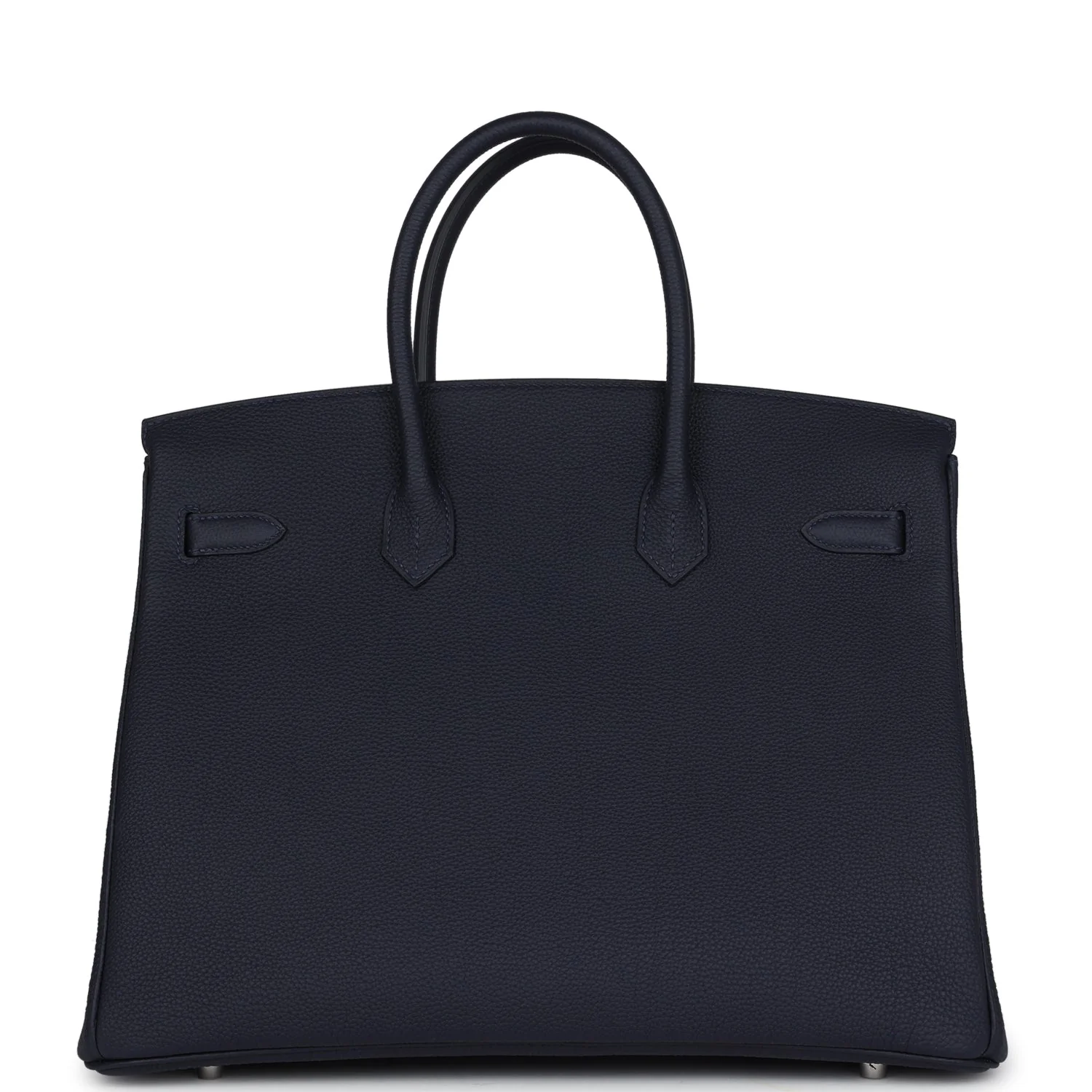 Replicate Hermes Birkin 35 Bleu Nuit Togo Palladium Hardware(1:1 replica)