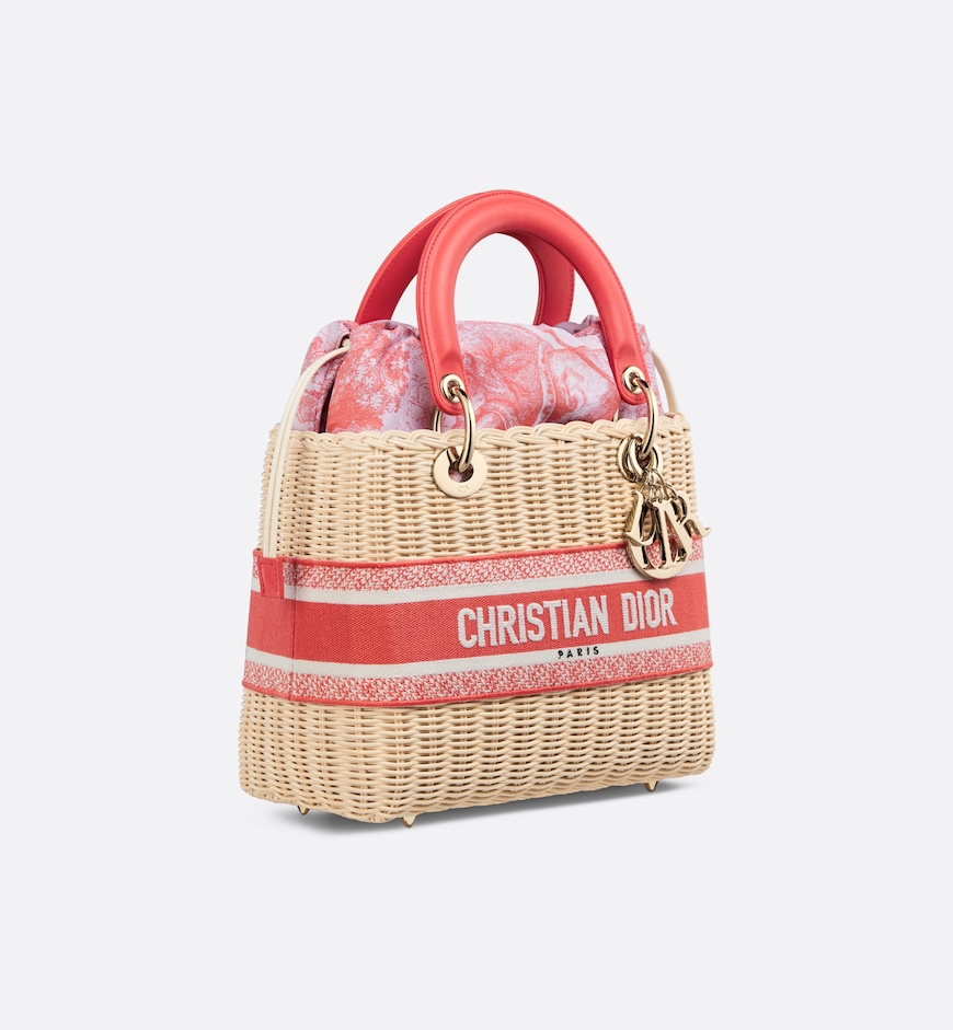 Replicate Dior Medium Dioriviera Lady Dior Bag(1:1 replica)