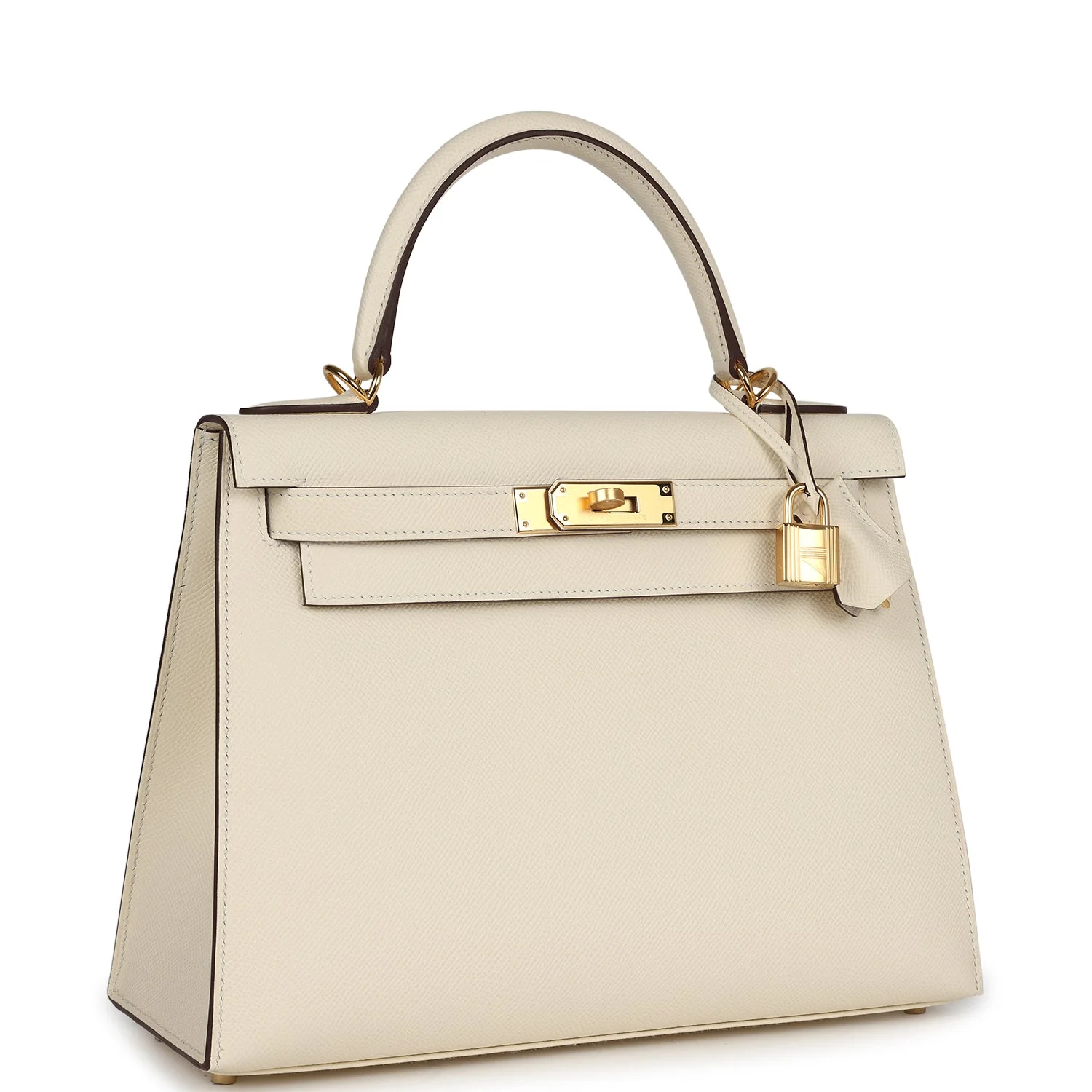 Replicate Hermes Kelly Sellier 28 Nata Epsom Gold Hardware(1:1 replica)