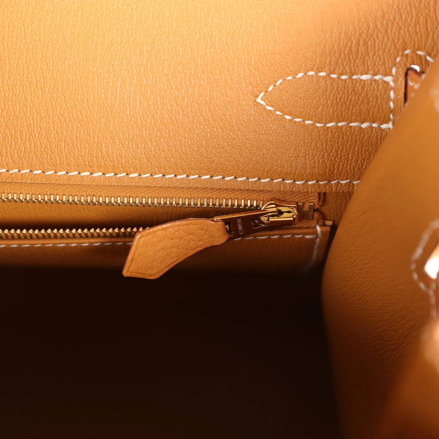 Replicate Hermes Birkin Sellier 30 Naturel Sable Vache Naturel Graine Gold Hardware(1:1 replica)