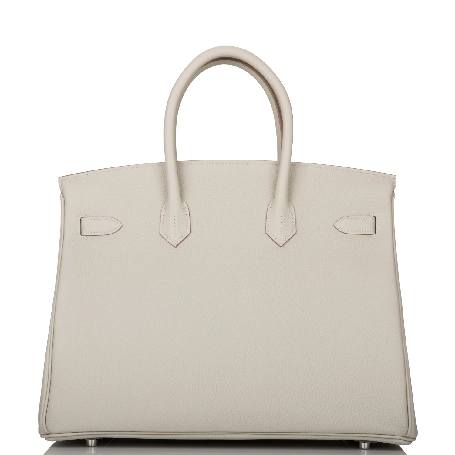 Replicate Hermes Birkin 35 Gris Perle Togo Palladium Hardware(1:1 replica)