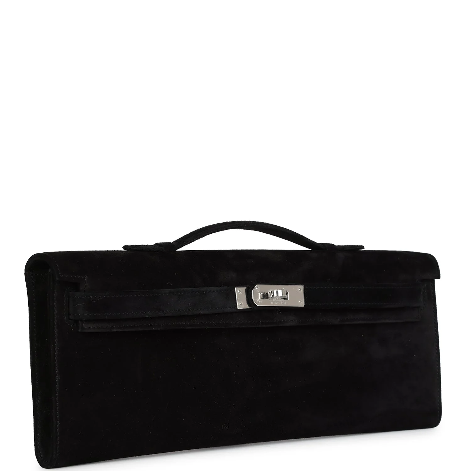 Replicate Hermes Kelly Cut Black Doblis Palladium Hardware(1:1 replica)