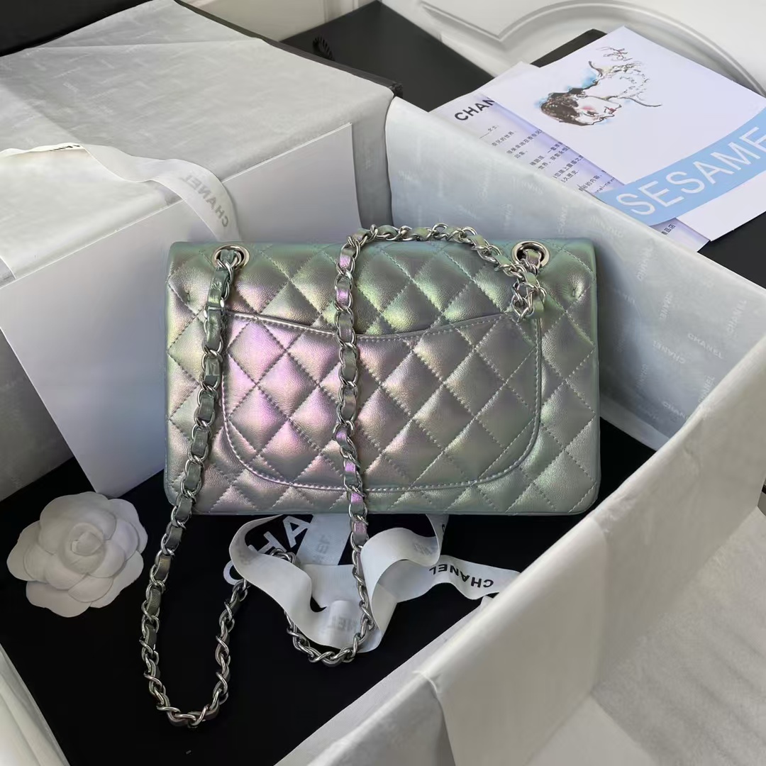 Replicate Chanel Small Classic Handbag Gradient Metal(1:1 replica)