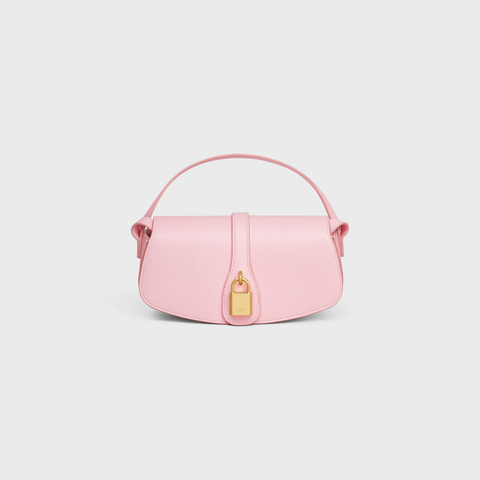 Replicate CLUTCH ON STRAP TABOU IN SMOOTH CALFSKIN PINK(1:1 replica)