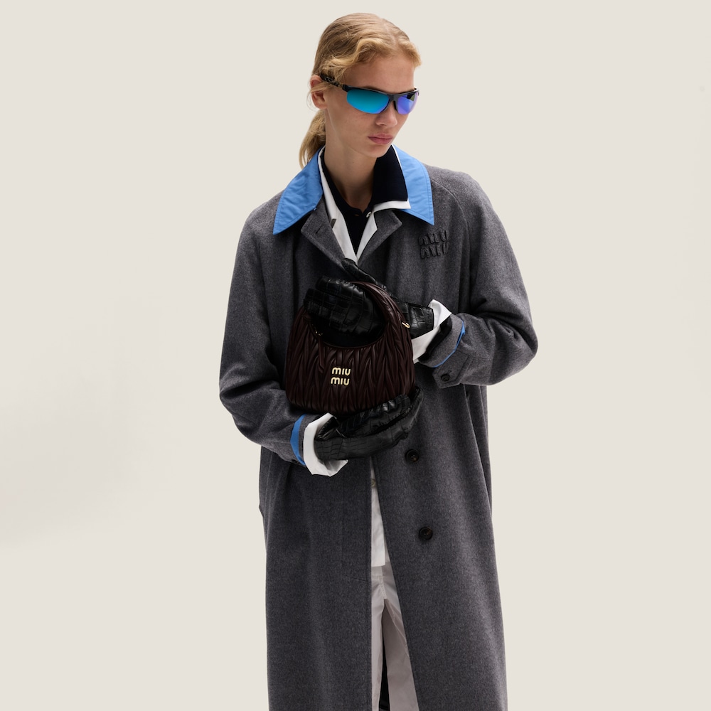 Replicate Wander matelassé nappa leather hobo bag(1:1 replica)