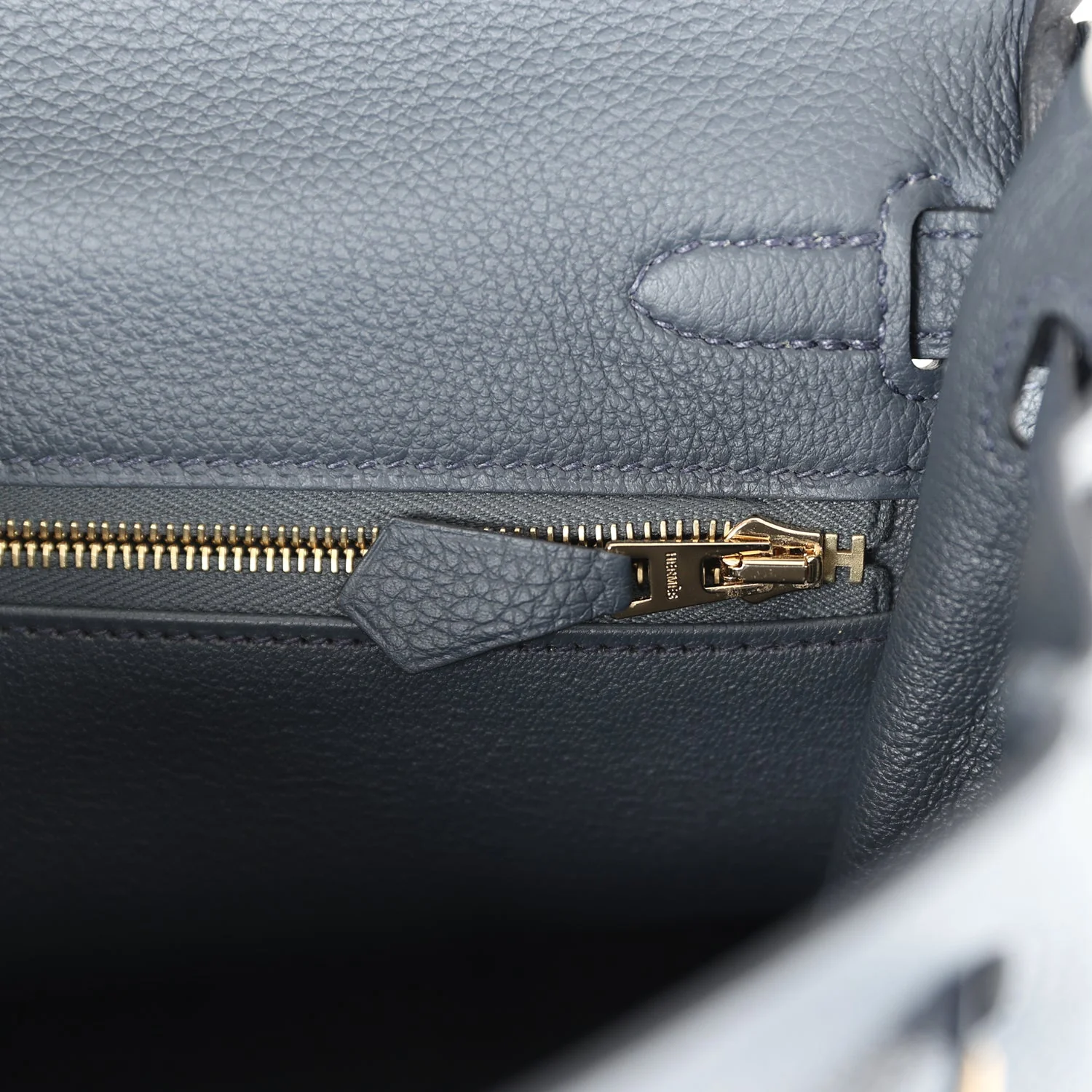 Replicate Hermes Kelly Retourne 25 Gris Misty Togo Permabrass Hardware(1:1 replica)
