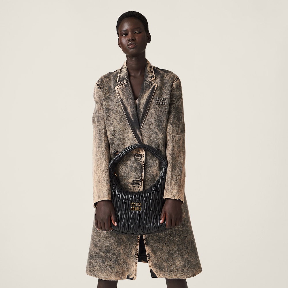 Replicate Maxi wander matelassé nappa leather hobo bag(1:1 replica)