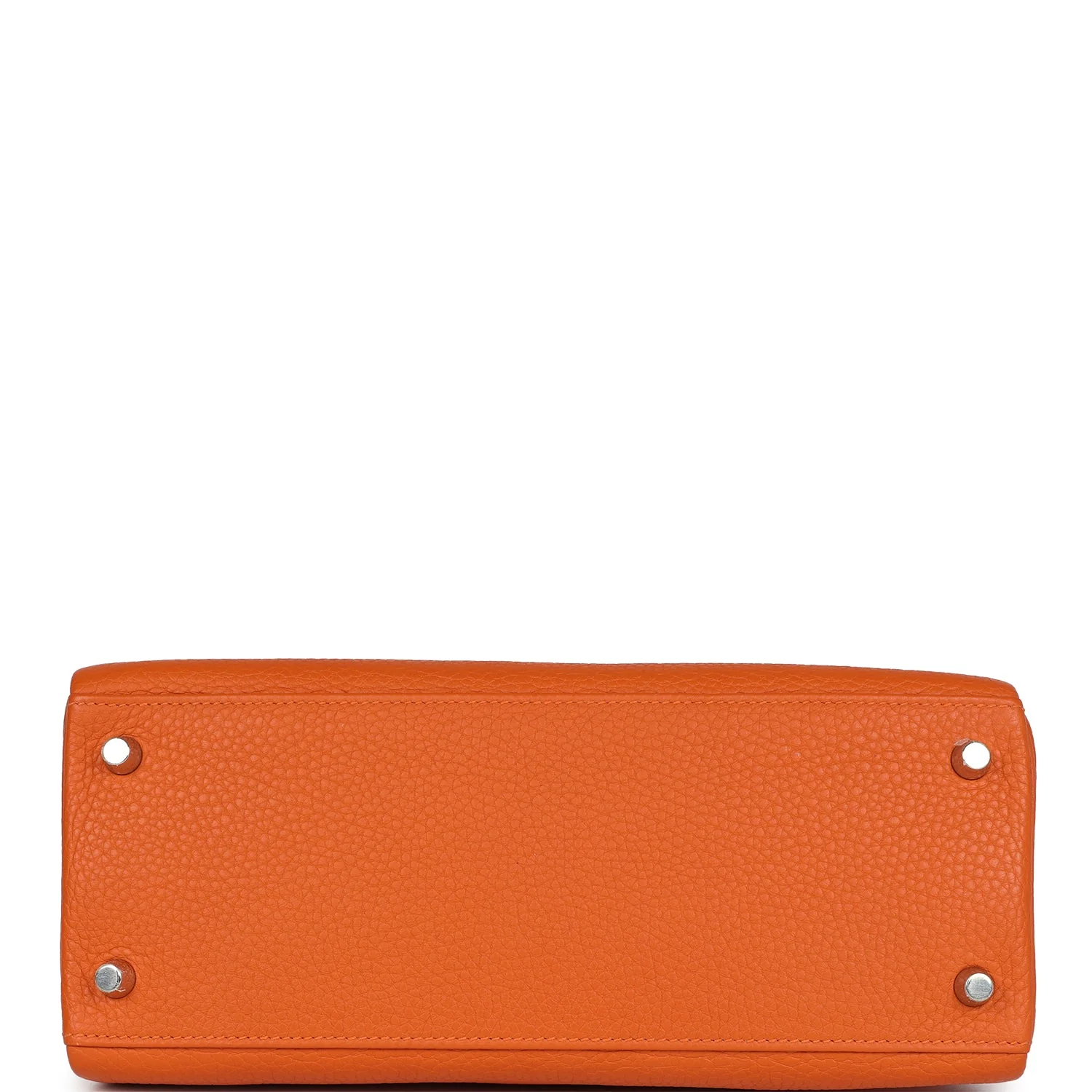 Replicate Hermes Special Order (HSS) Kelly Retourne 28 Orange Togo Palladium Hardware(1:1 replica)