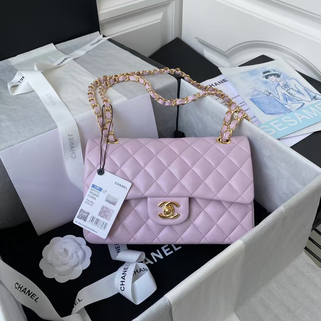 Replicate Chanel Small Classic Handbag Gold Hardware(1:1 replica)