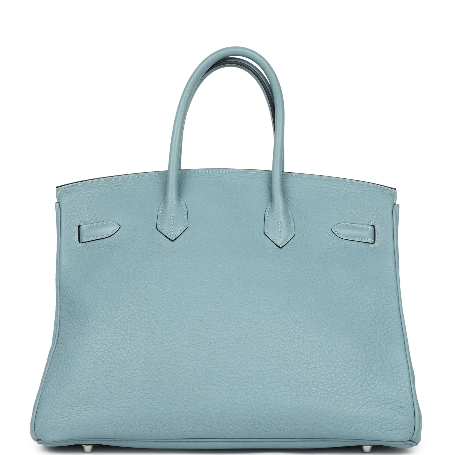 Replicate Hermes Birkin 35 Ciel Togo Palladium Hardware(1:1 replica)