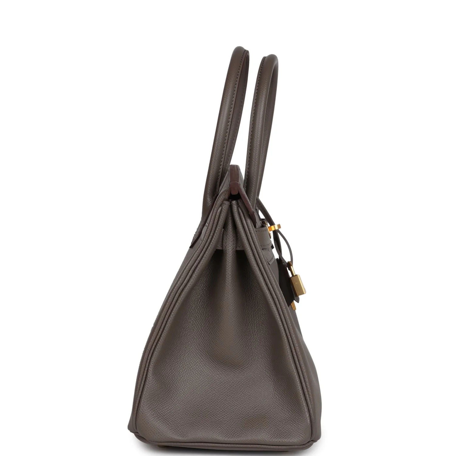 Replicate Hermes Birkin 30 Etain Epsom Gold Hardware(1:1 replica)