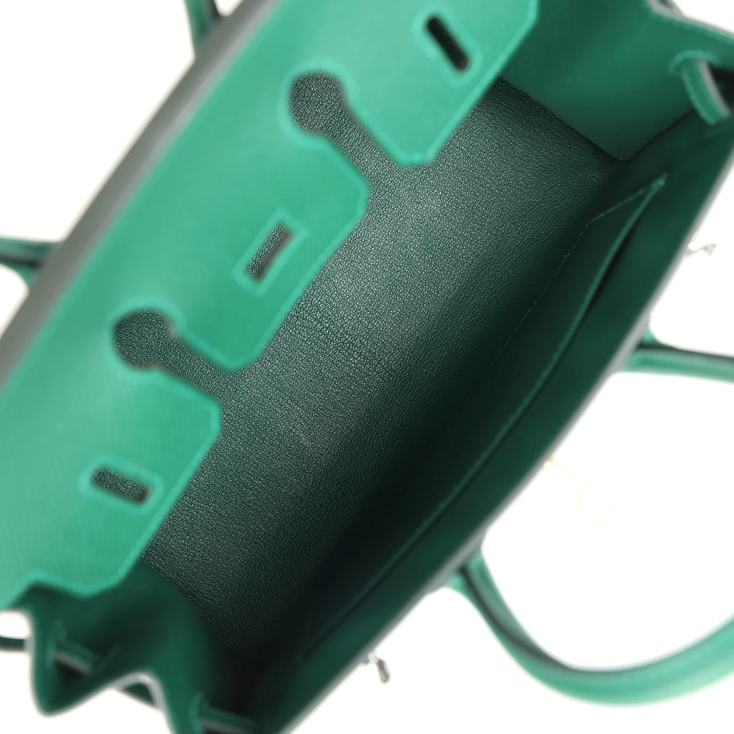 Replicate Hermes Birkin Sellier 25 Vert Moyen Epsom Electrum Hardware(1:1 replica)