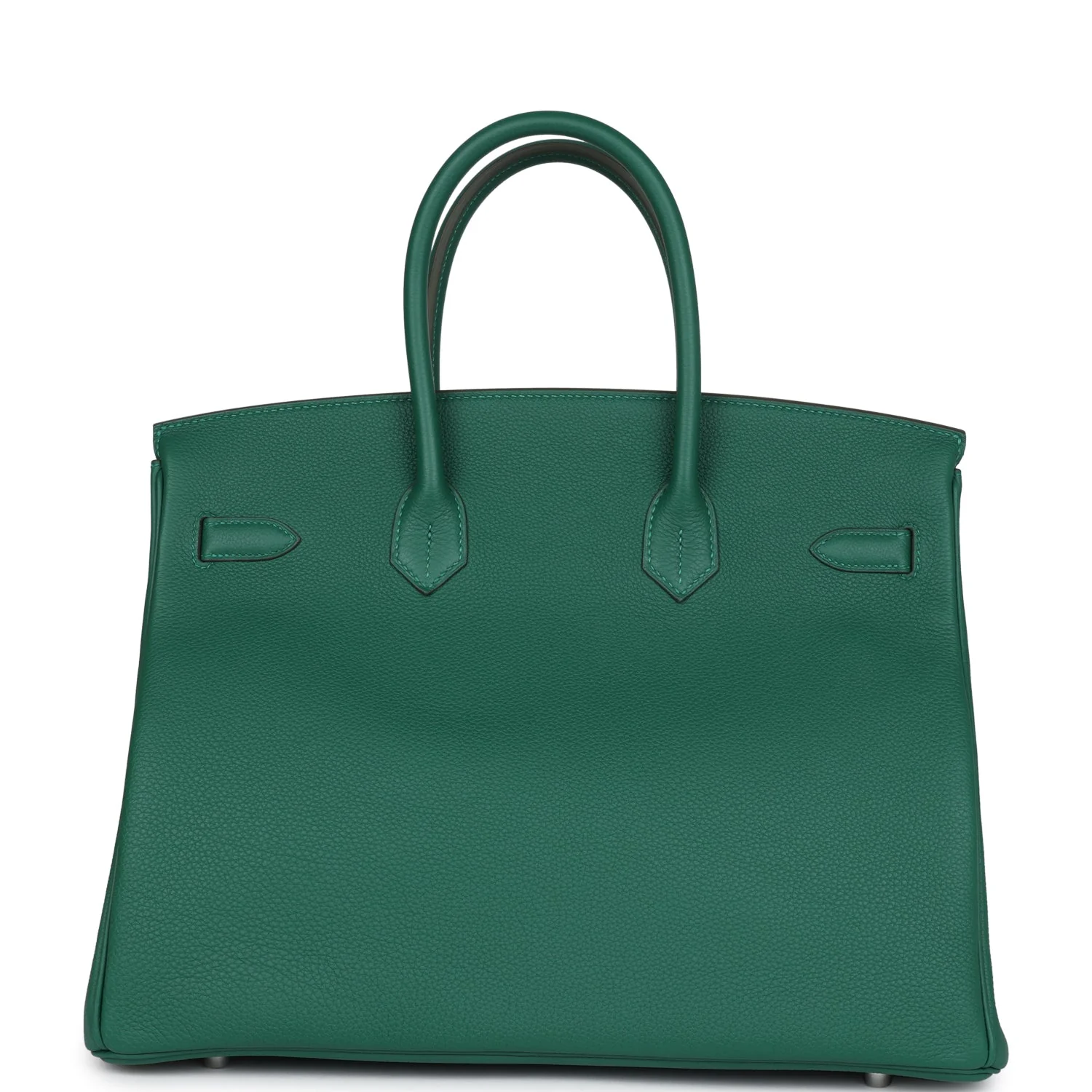 Replicate Hermes Birkin 35 Vert Moyen Togo Palladium Hardware(1:1 replica)