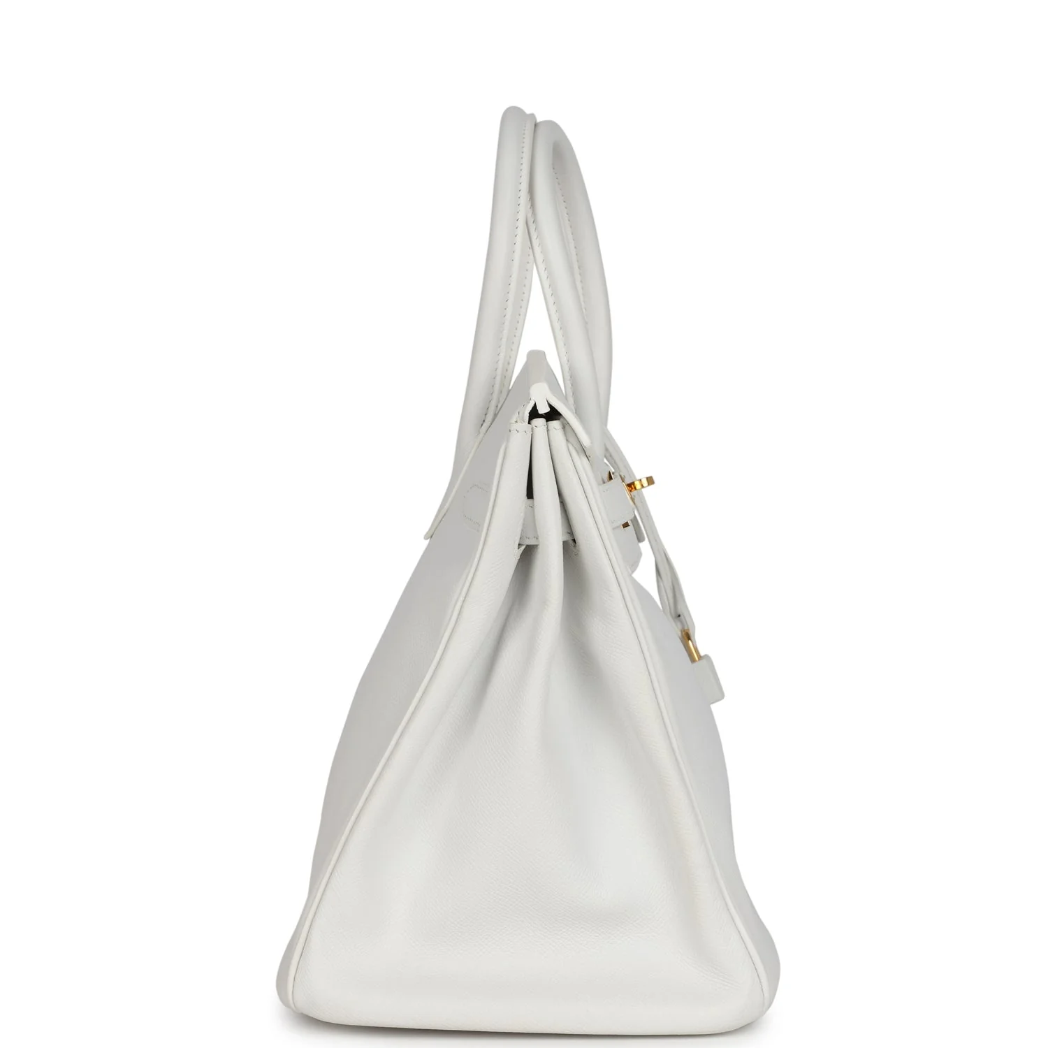 Replicate Hermes Birkin 35 White Epsom Gold Hardware(1:1 replica)