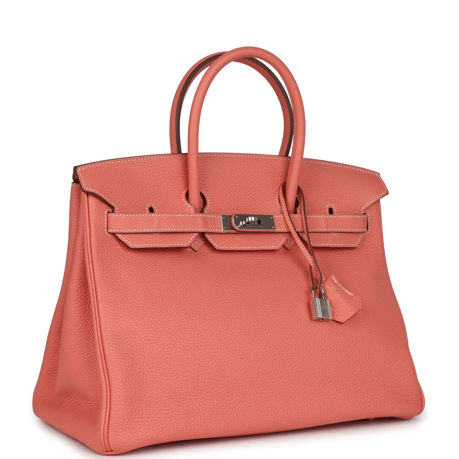 Replicate Hermes Birkin 35 Crevette Clemence Palladium Hardware(1:1 replica)