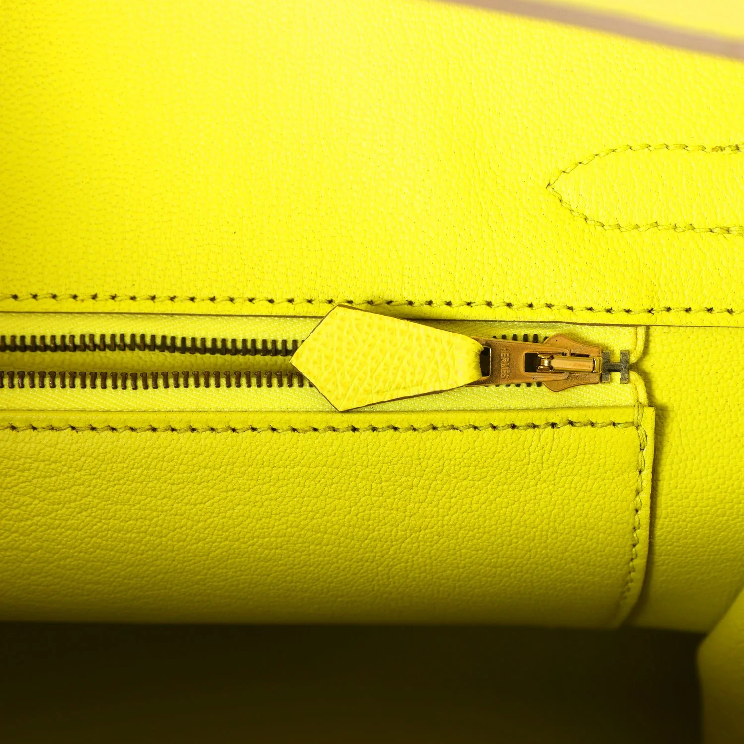 Replicate Hermes Birkin 30 Lime Epsom Gold Hardware(1:1 replica)