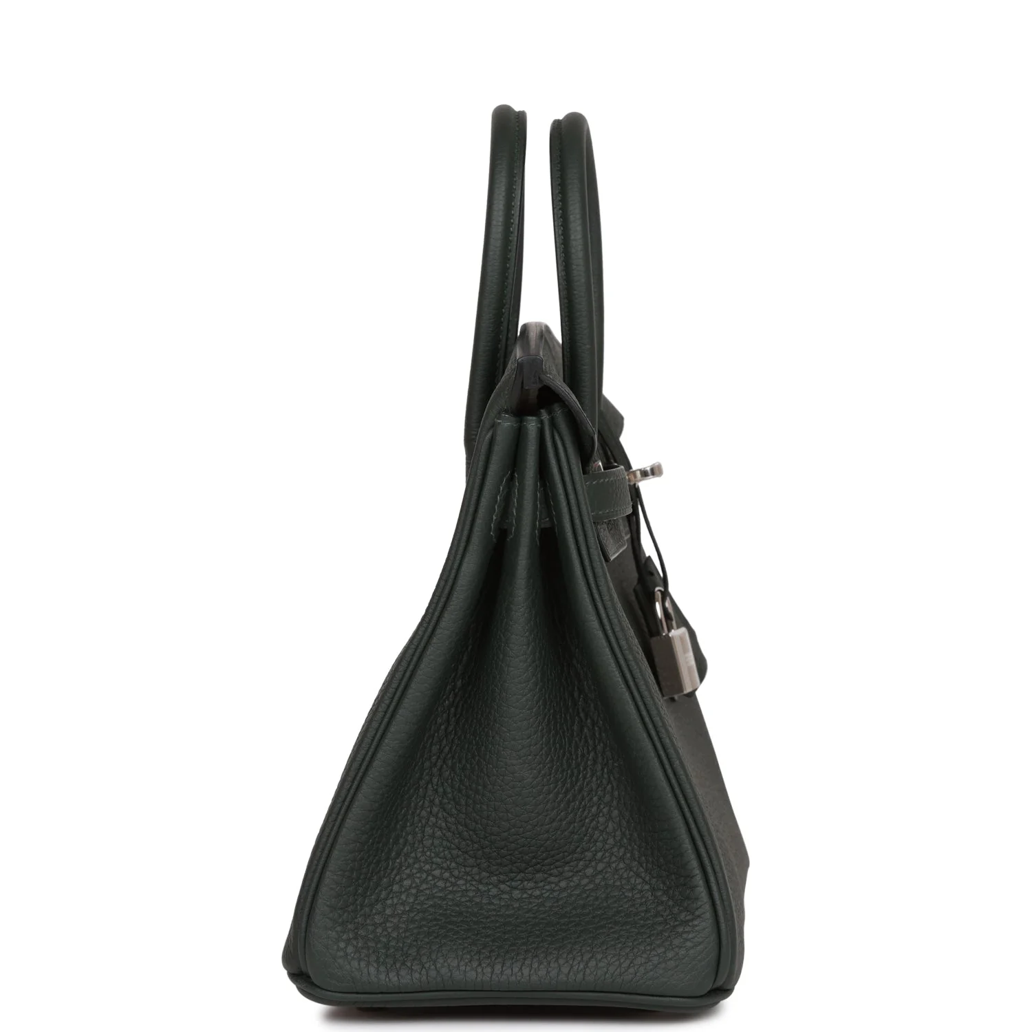 Replicate Hermes Birkin 25 Vert Fonce Togo Palladium Hardware(1:1 replica)