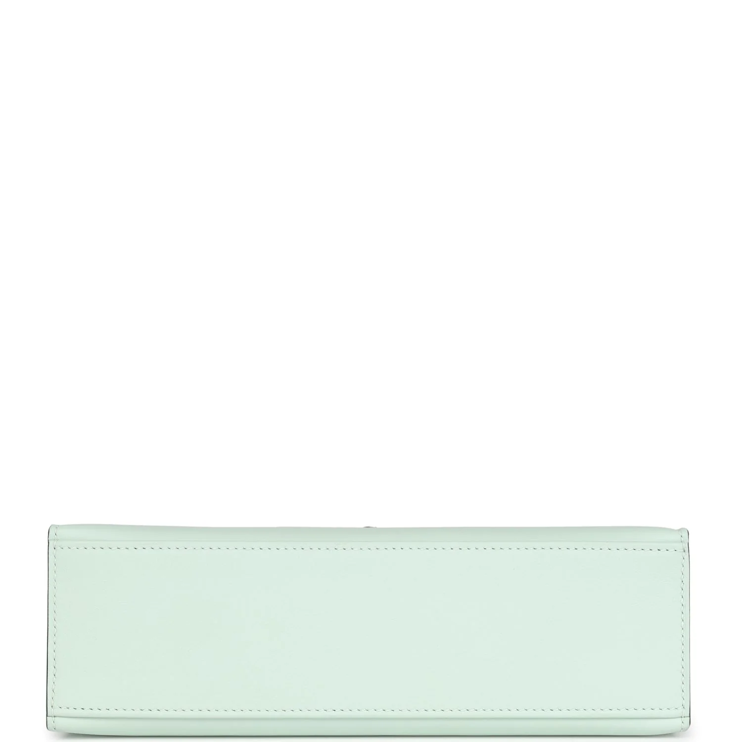 Replicate Hermes Kelly Pochette Vert Peppermint Swift Palladium Hardware(1:1 replica)
