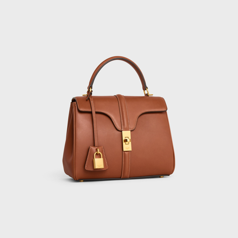 Replicate SMALL 16 BAG IN NATURAL CALFSKIN TAN(1:1 replica)