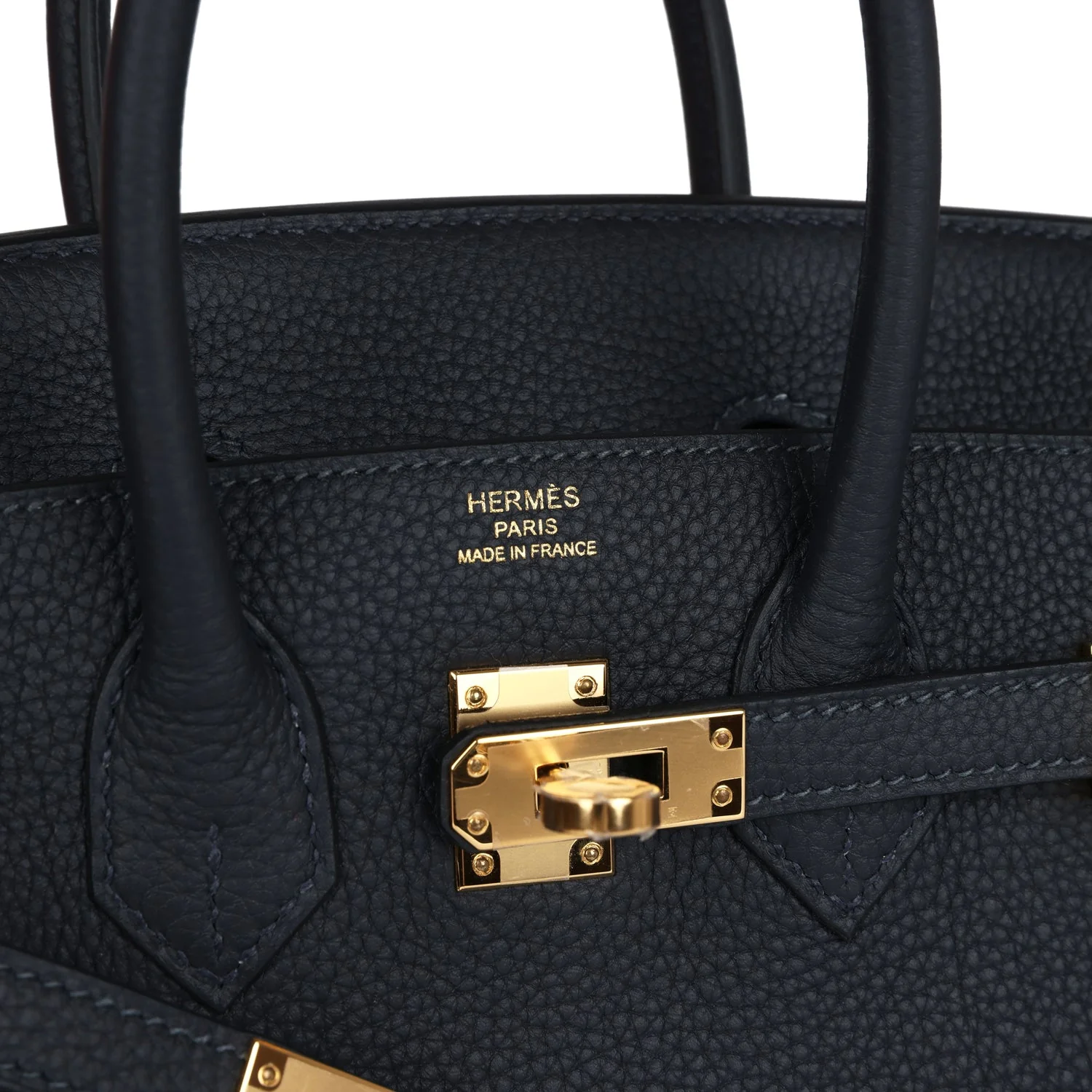 Replicate Hermes Birkin 25 Caban Togo Gold Hardware(1:1 replica)