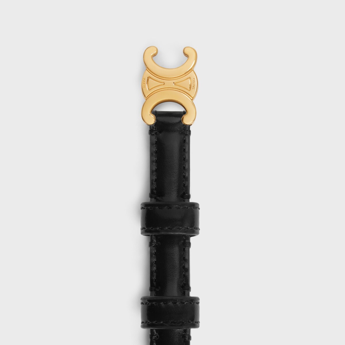 Replicate TEEN TRIOMPHE BELT in Taurillon Leather(1:1 replica)