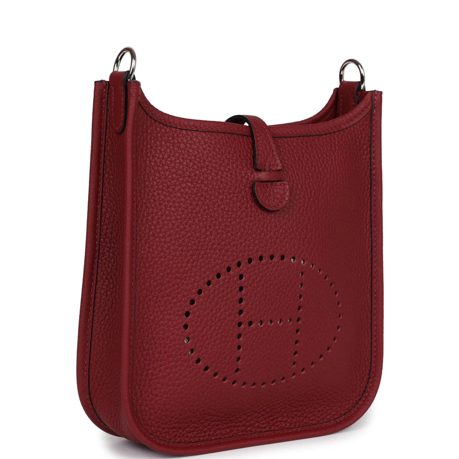 Replicate Hermes Evelyne TPM Rouge H Clemence Palladium Hardware(1:1 replica)