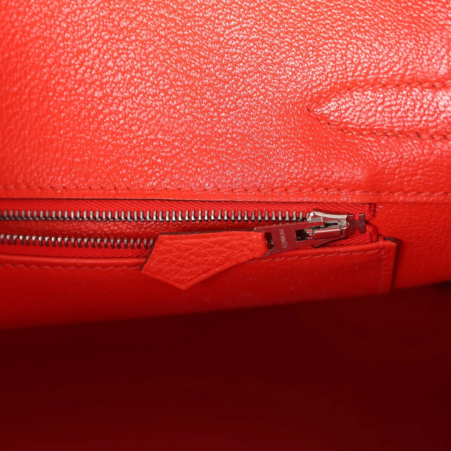 Replicate Hermes Birkin 30 Capucine Togo Palladium Hardware(1:1 replica)