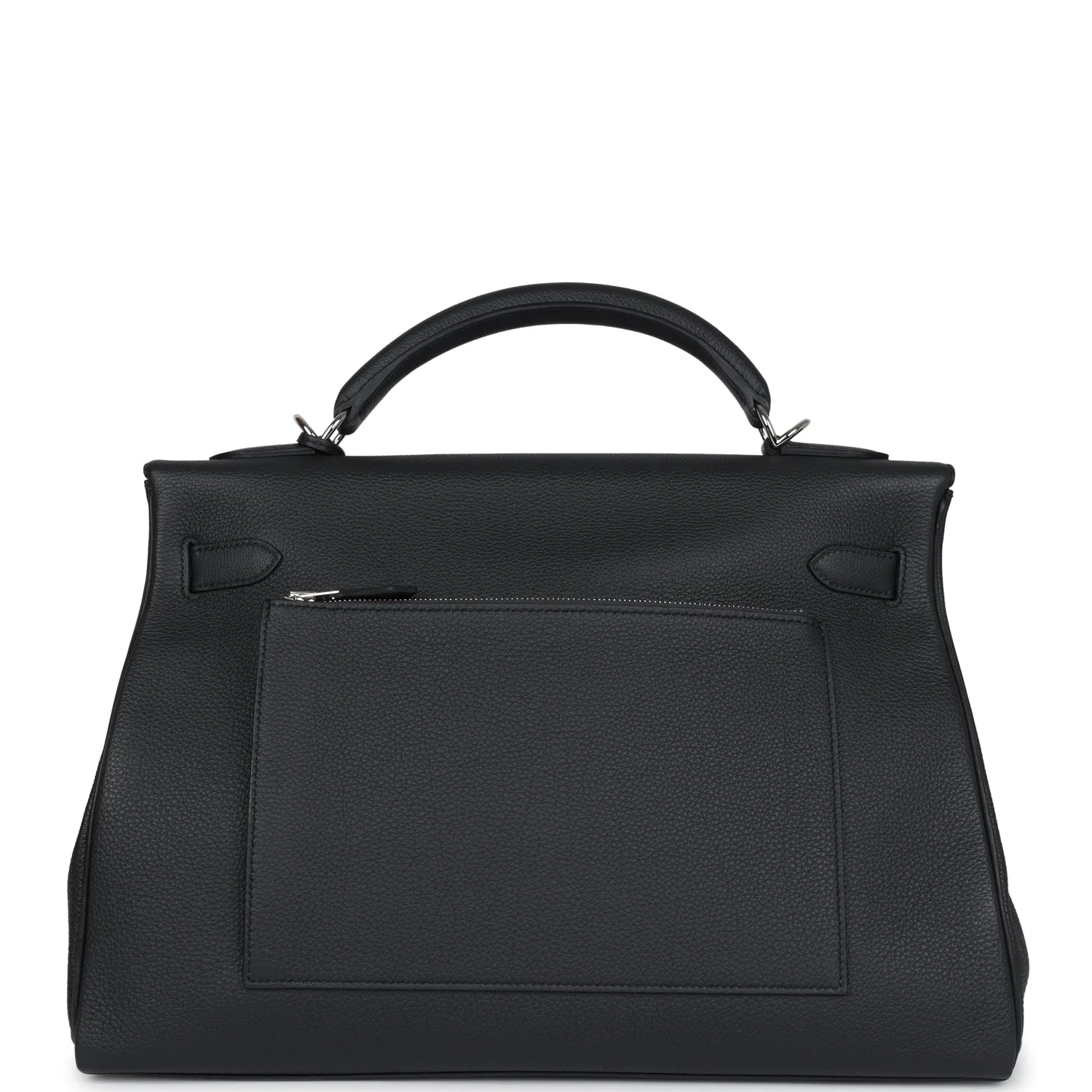 Replicate Hermes Kelly 42 Maxi Plomb Togo Palladium Hardware(1:1 replica)