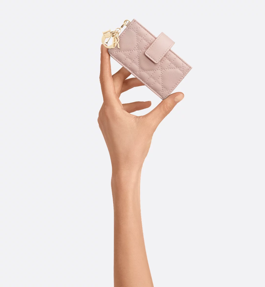 Replicate Lady Dior Jasmine Card Holder(1:1 replica)