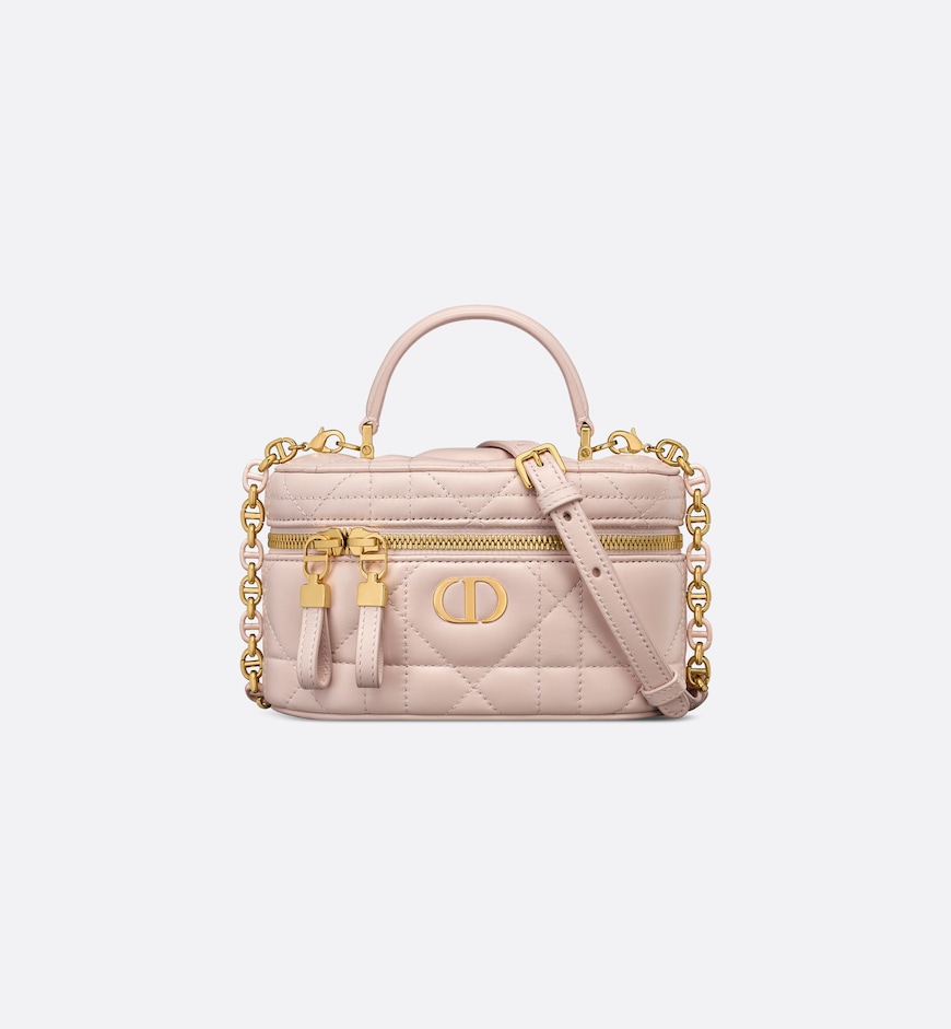 Replicate Dior Caro Mini Vanity Case-2024 New(1:1 replica)