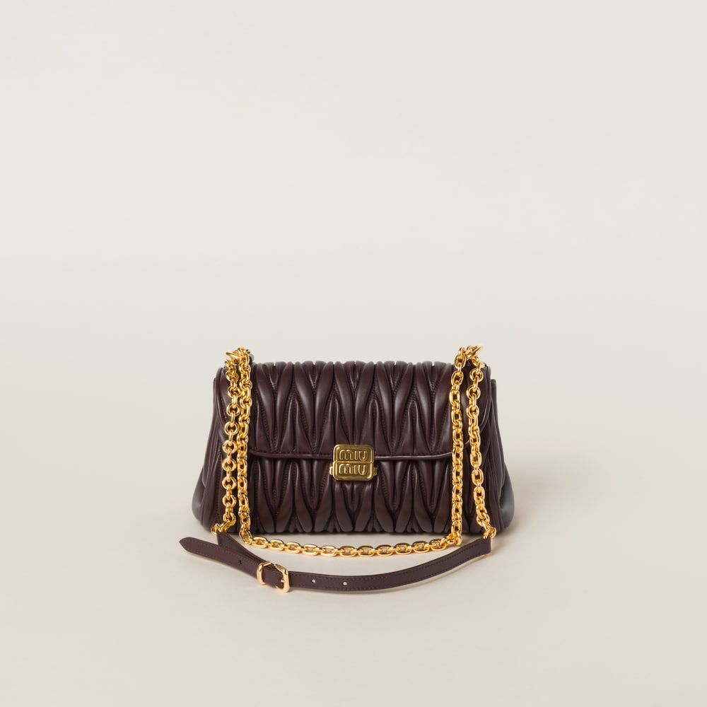 Replicate Matelassé nappa leather shoulder bag(1:1 replica)