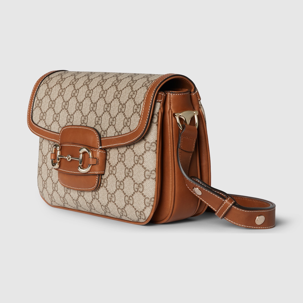 Replicate Gucci Horsebit 1955 Soft Medium Shoulder Bag(1:1 replica)