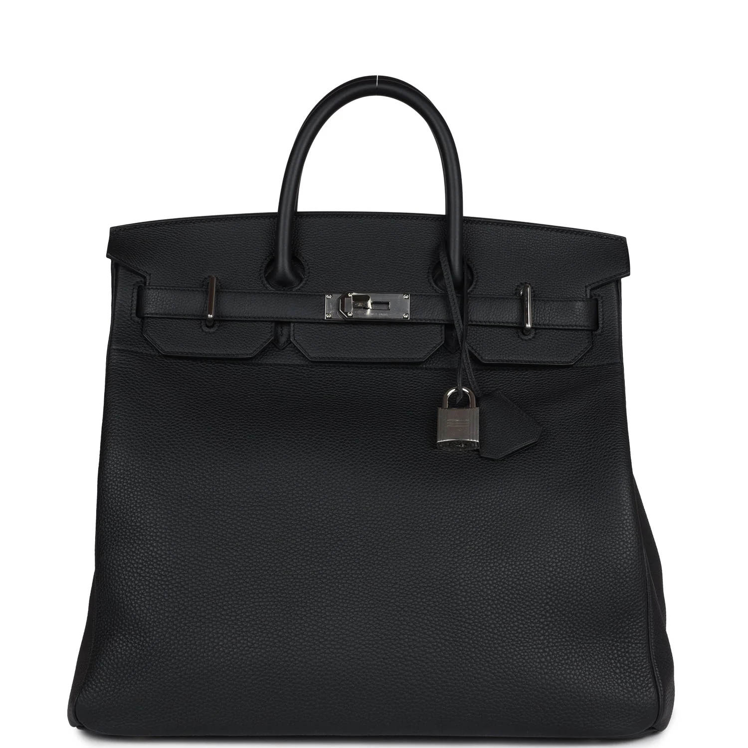 Replicate Hermes HAC Birkin 40 Black Togo Palladium Hardware(1:1 replica)