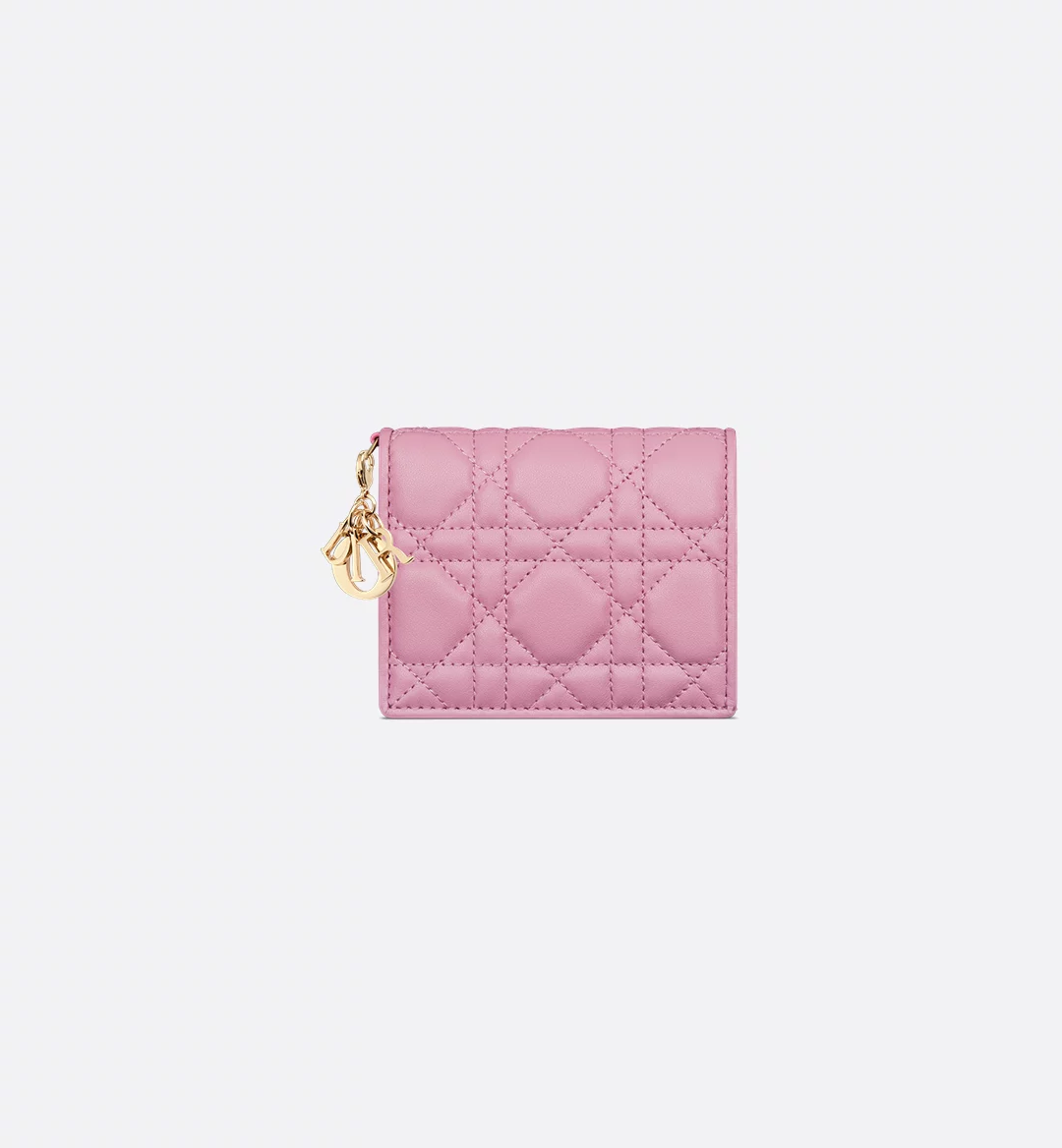 Replicate Mini Lady Dior Gardenia Wallet(1:1 replica)
