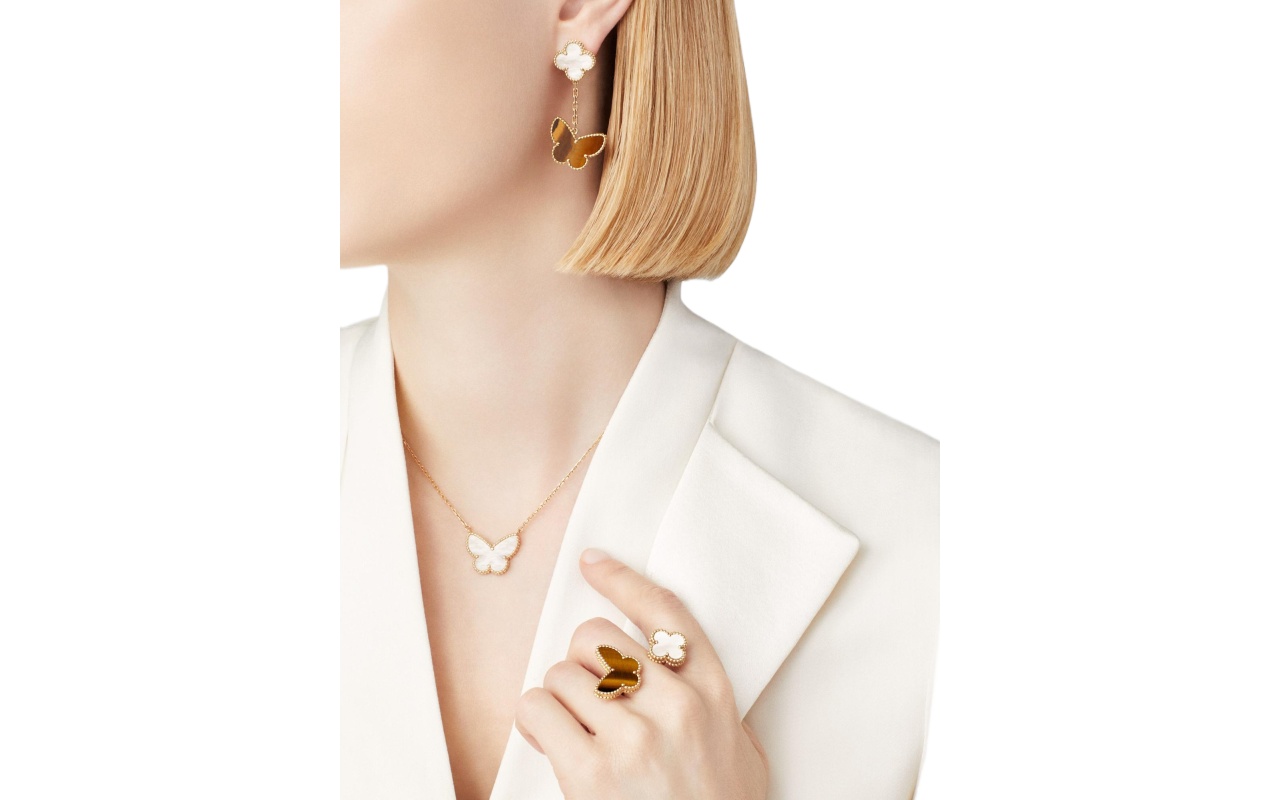 Replicate Lucky Alhambra butterfly pendant(1:1 replica)